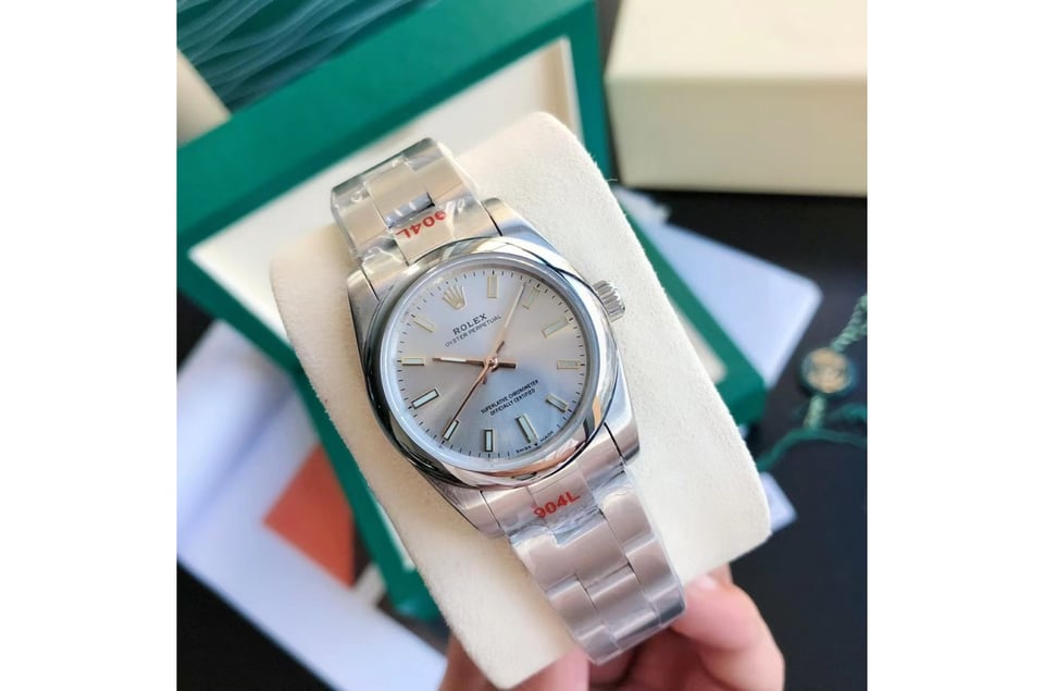 Rolex Oyster Perpetual 31/41mm SS/SS Sliver/Stk view 3