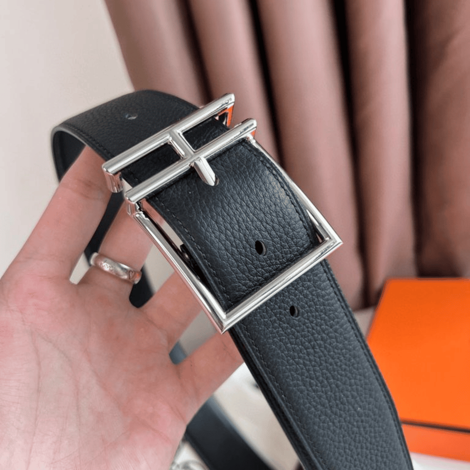 Hermes H-Bar Buckle Reversible 32mm Belt For Men view 3