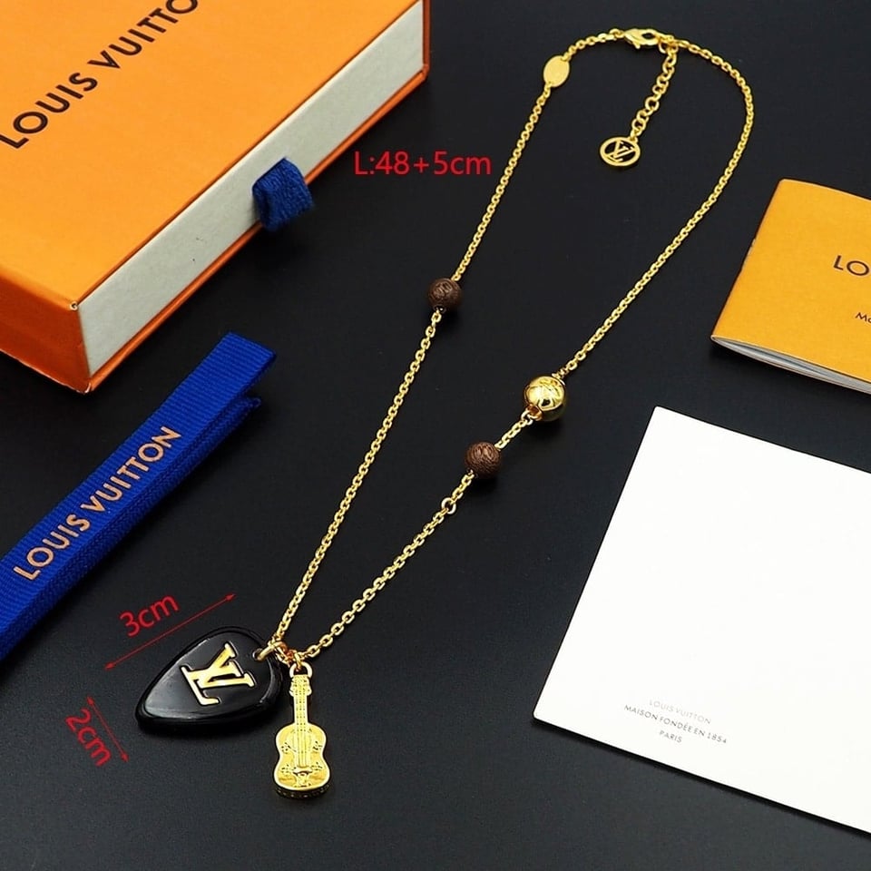 Louis Vuitton Lv Picks Necklace Gold M01865 view 9