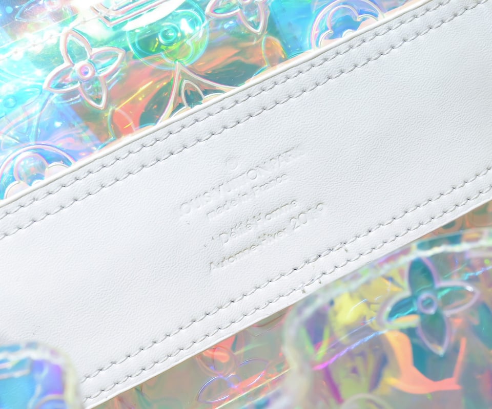 Louis Vuitton X Virgil Abloh Pvc Prism Christopher Backpack Honogram 49Cm M53286 view 6