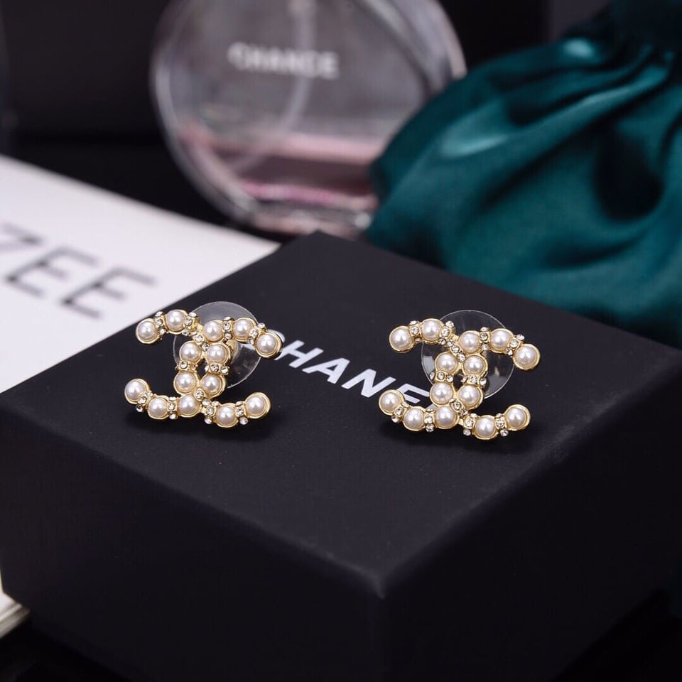 Chanel Cc Earrings view 2