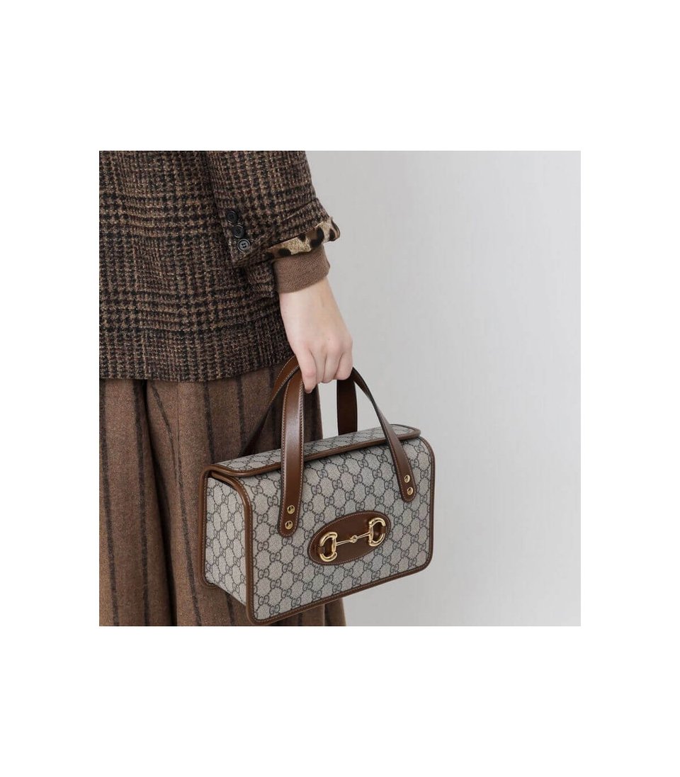 Gucci Horsebit 1955 Small Top Handle Bag view 3