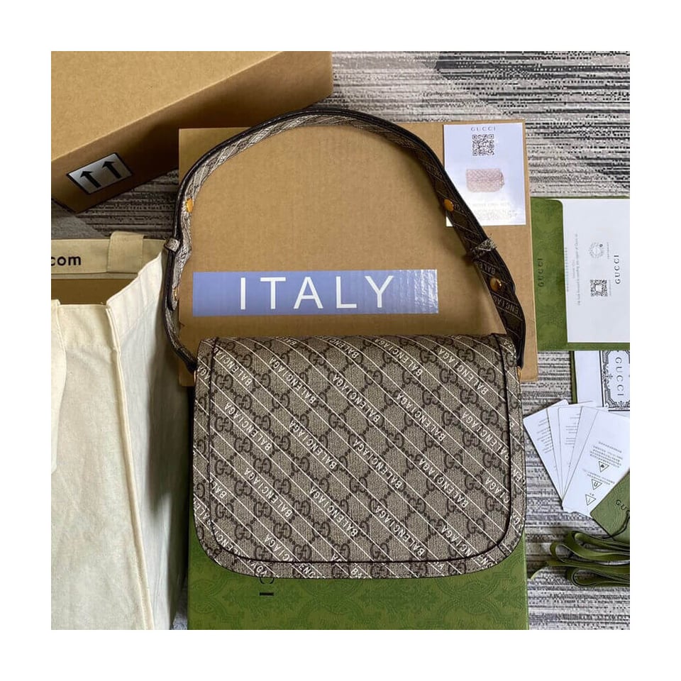 Gucci x Balenciaga Horsebit 1955 Shoulder Bag view 4