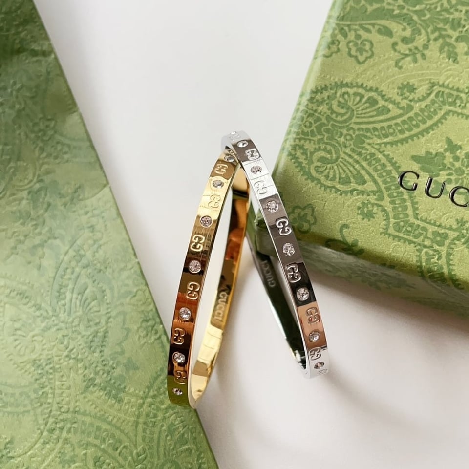 Gucci Gg Bracelet Gold 4Mm view 6
