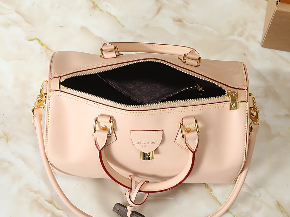 Louis Vuitton Speedy Soft 30 Bag Beige 35cm M27387 view 5