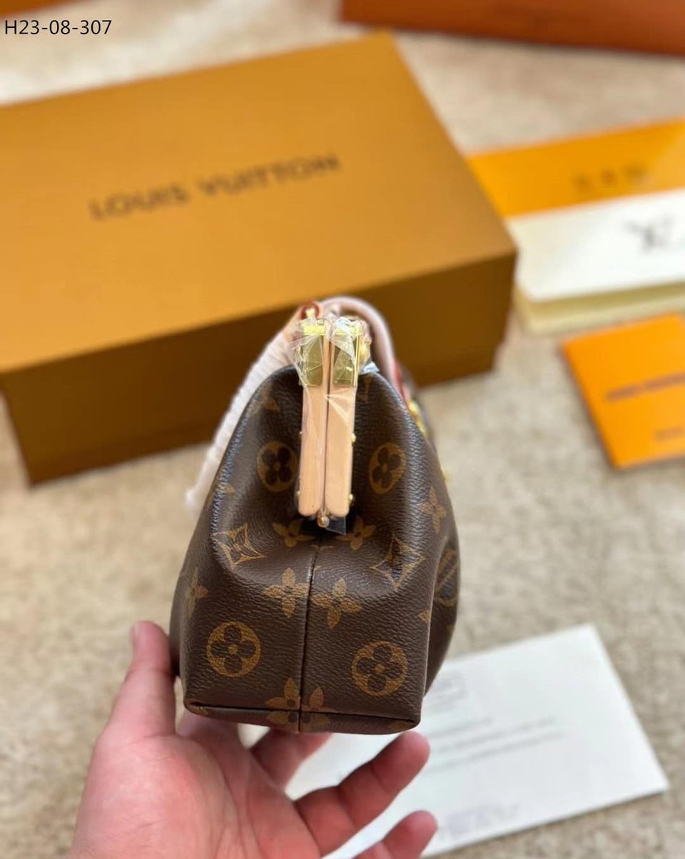 Louis Vuitton Monogram Clutch Bag Brown 28Cm M46544 view 9