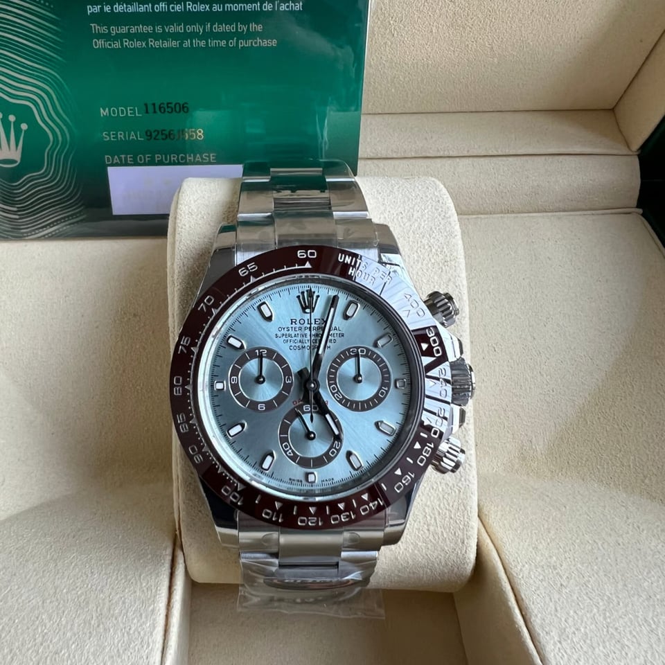 Rolex Daytona 40 mm 126506 “Platona” Open Caseback view 2