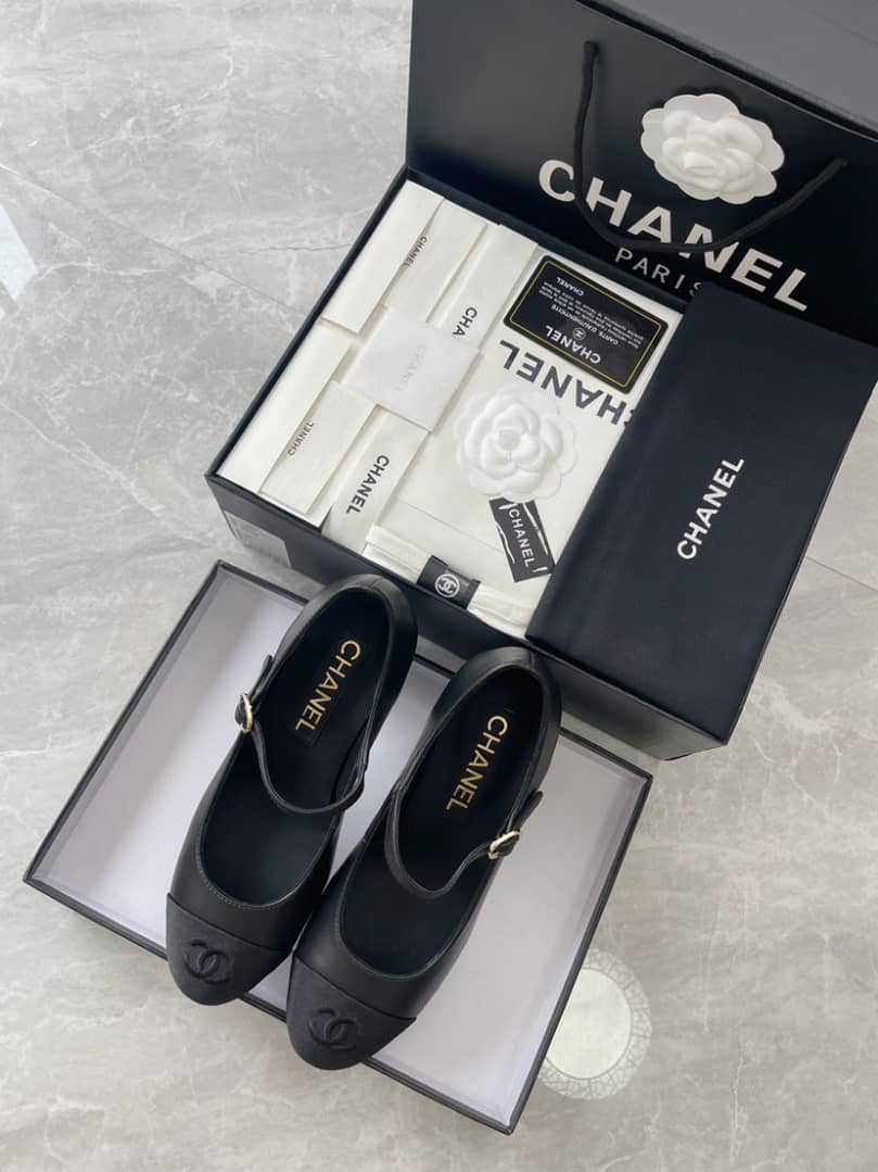 Chanel Mary Janes Black G45118 B14015 94305 view 5