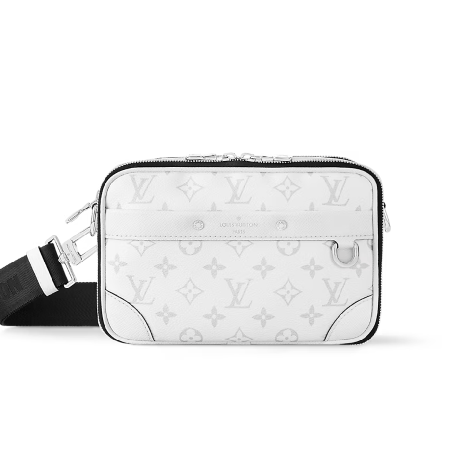 Louis Vuitton White Alpha Messenger For Men 24cm M31069 view 2