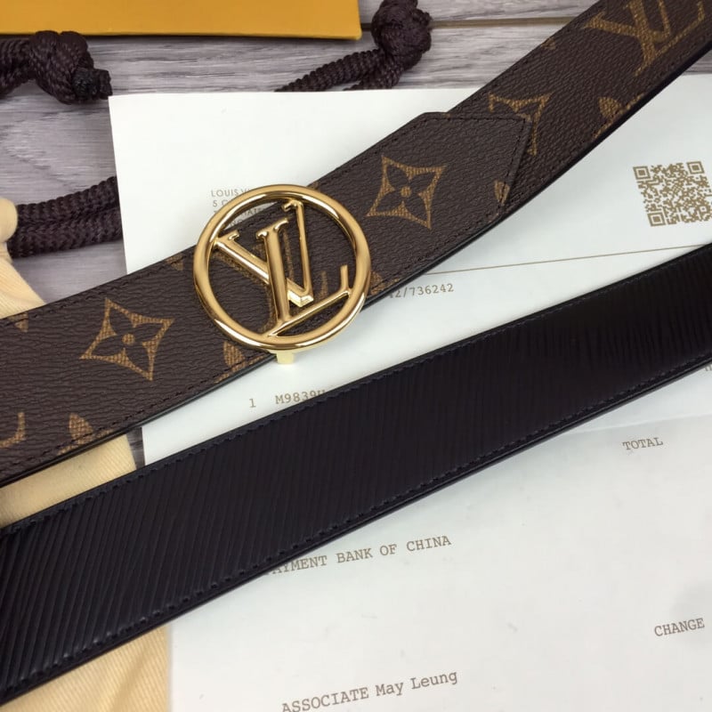 Louis Vuitton Circle 35mm Reversible Belt M9935V view 4