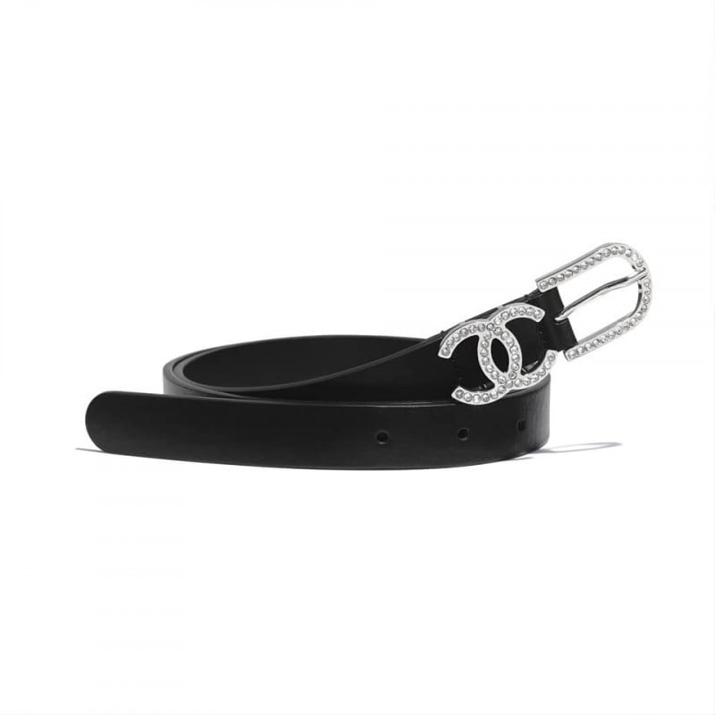 Chanel Double C Strass Buckle 20mm Belt AA6800