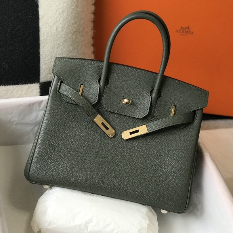Hermes Birkin 35Cm Pine Togo Leather Gold Hardware view 2