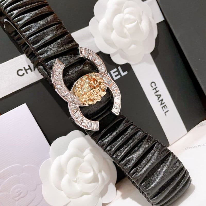 Chanel Elastic Waistbelt Black AA9142 view 8