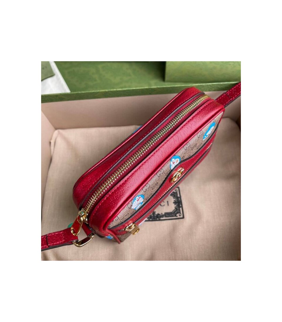 Gucci x Doraemon Mini Crossbody Bag 17.5cm/ 6.9in view 11