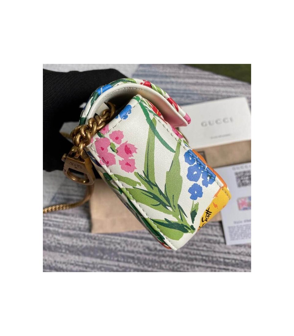 Gucci GG Marmont Ken Scott Print Super Mini Bag view 6