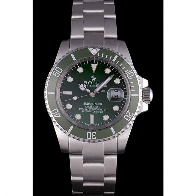 Rolex Submariner 40mm Green Dial Mechanism-SRL51 view 3
