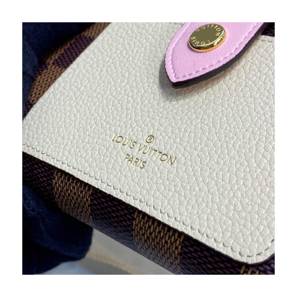 Louis Vuitton Damier Ebene Juliette Wallet Creme view 7