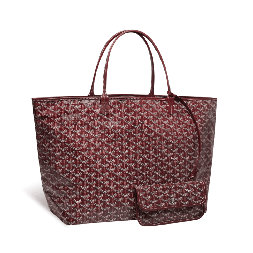 Goyard Saint Louis Gm 40Cm Burgundy Canvas view 2