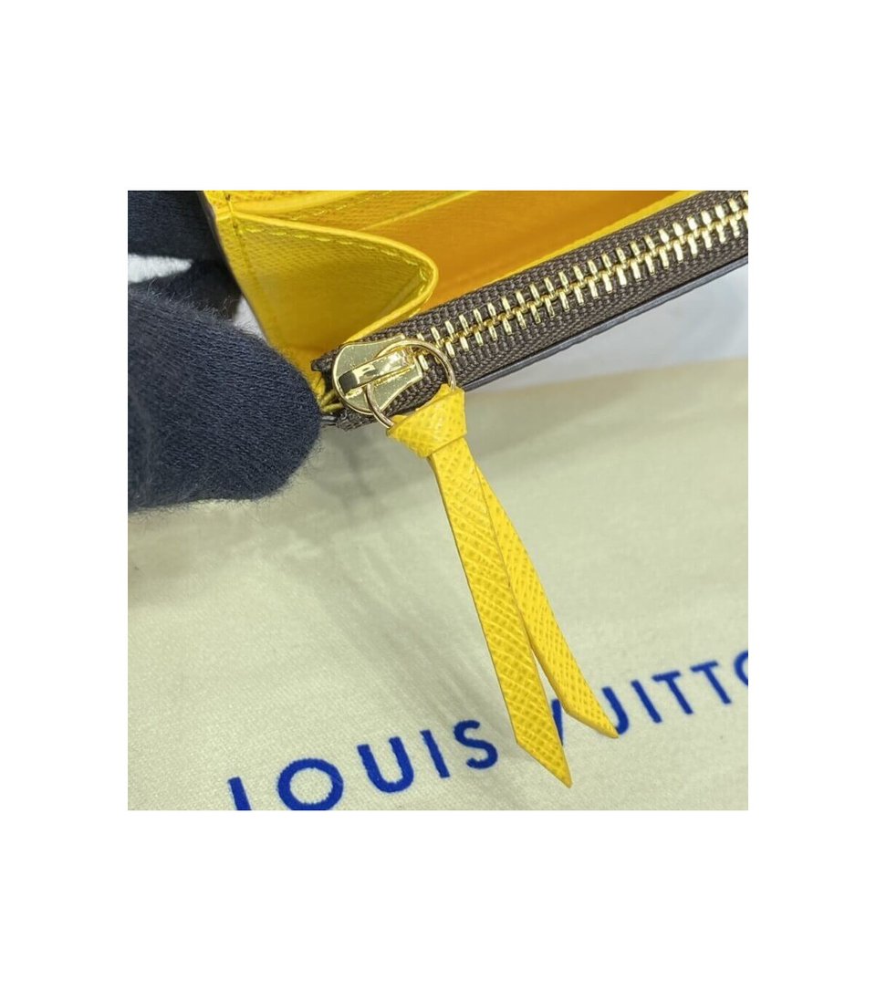 Louis Vuitton Monogram Canvas Rosalie Coin Purse Yellow view 9