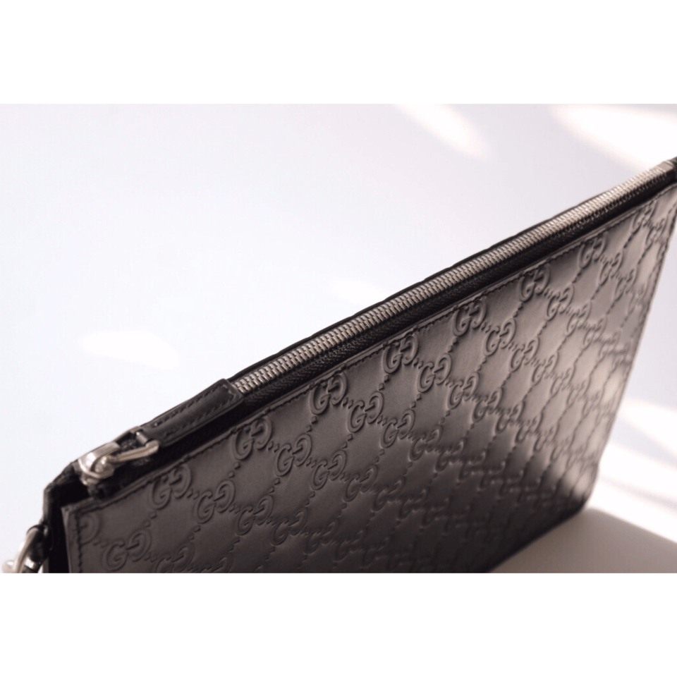 Gucci Microguccissima Pouch Black Pouch 12in/31cm For Men view 4
