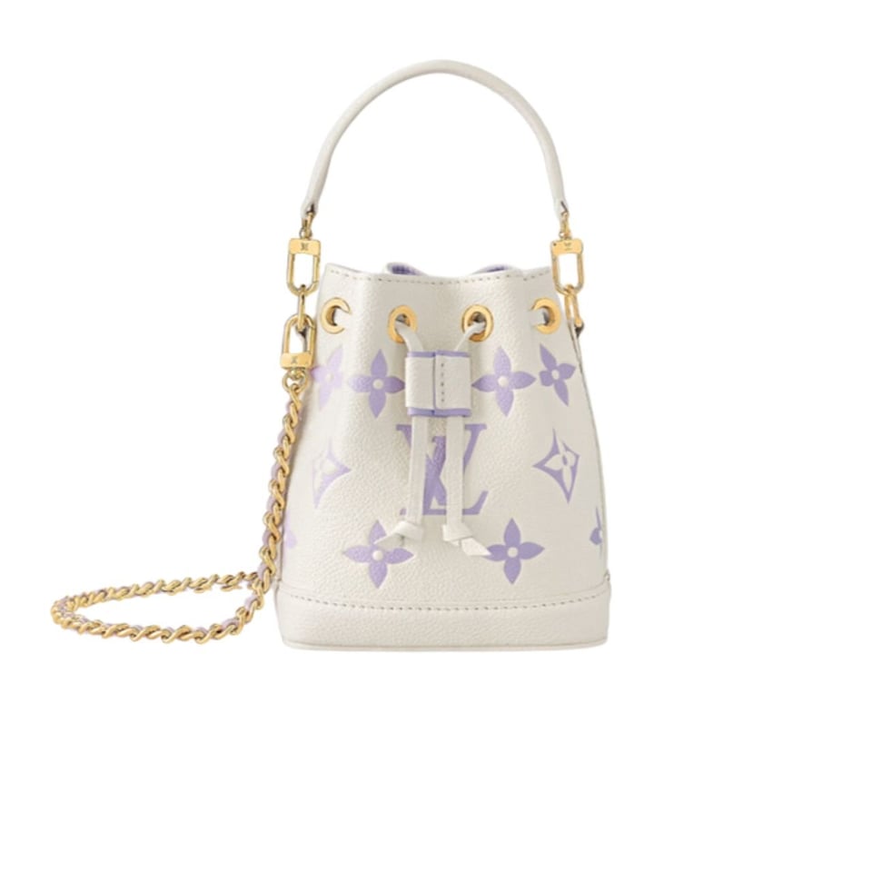 Louis Vuitton Noe Nano White With Purple 17Cm M82933 view 2