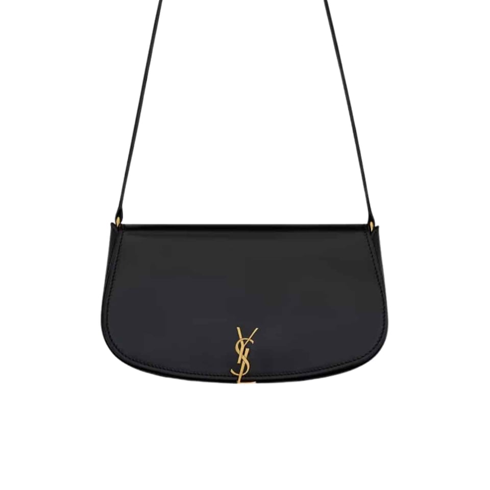 Saint Laurent Mini Voltaire In Box Black 17Cm
