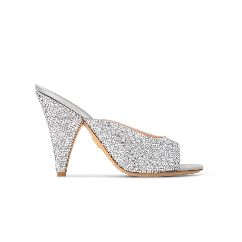 Louis Vuitton Super Mule Silver 1Acj47 view 2