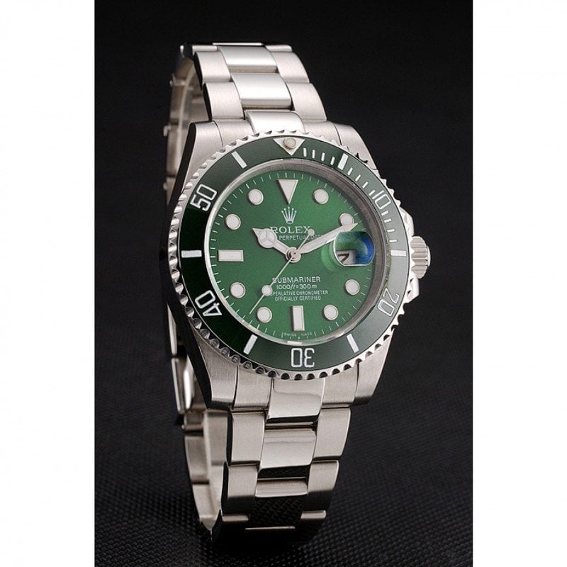 Rolex Submariner 41mm Green Dial 1454069 view 4