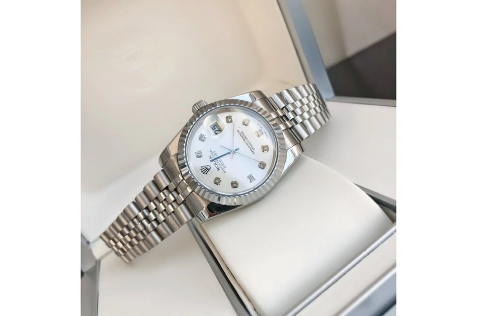 Rolex Datejust 36/28mm SS/SS Jub Sliver/Dia view 6