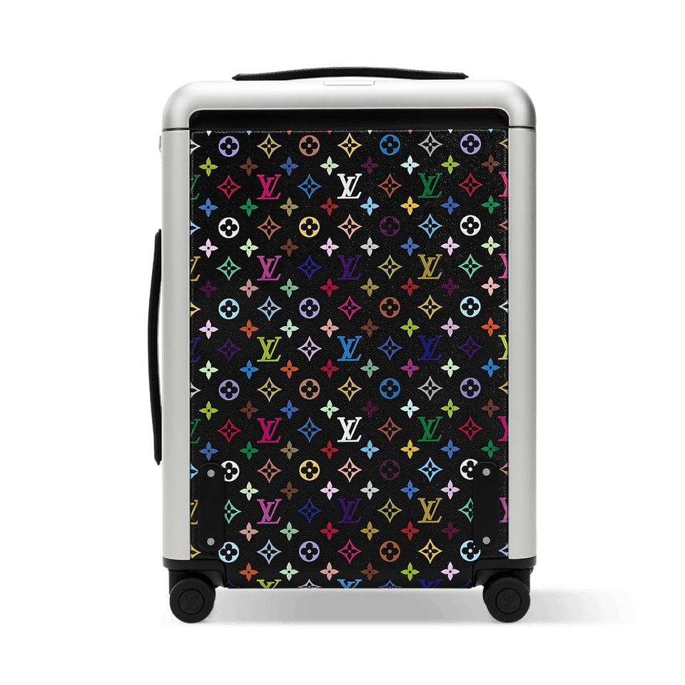 Lv Horizon 55 Multicolor Monogram Black Carry-On Suitcase 55cm/21.6in view 4
