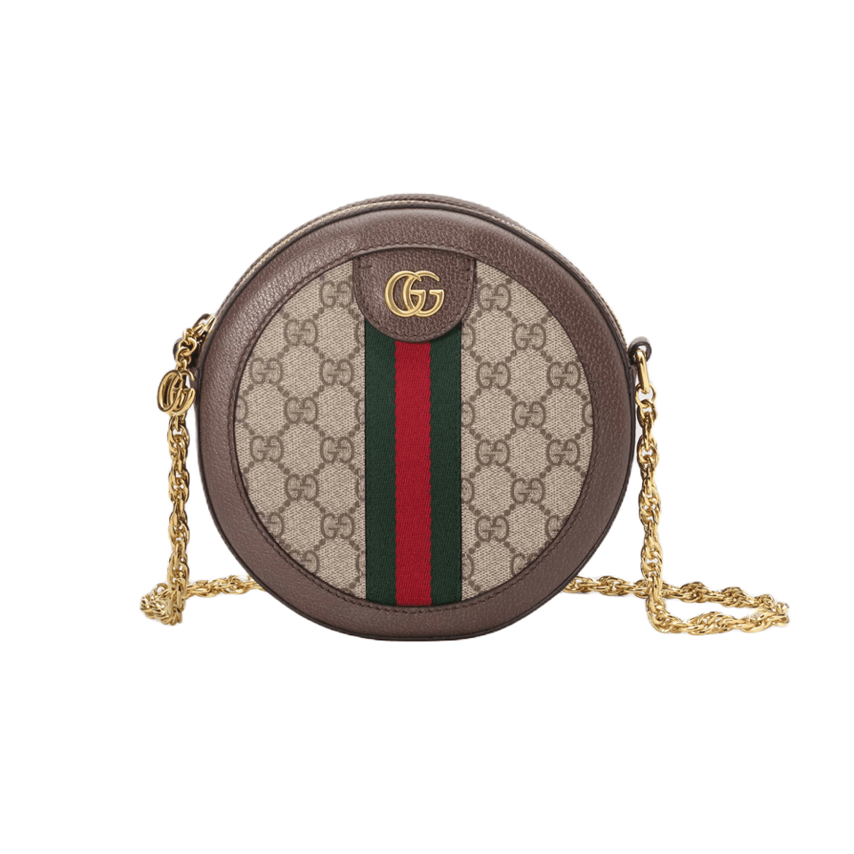 Gucci Ophidia Mini GG Round Shoulder Bag view 2