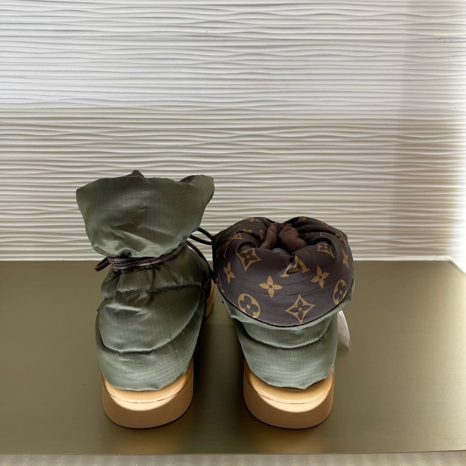 Louis Vuitton Pillow Comfort Ankle Boot Kaki 1A8T3L view 8