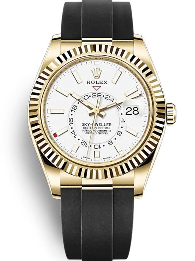 Rolex Sky-Dweller 42mm White Dial 326238 view 2