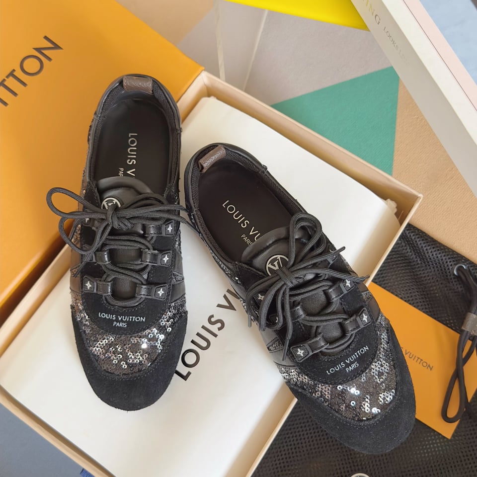 Louis Vuitton Sneakerina – Slim Vintage Sneaker x Ballet Flat – Women’s Shoes view 11