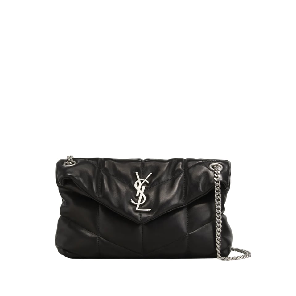 Saint Laurent Puffer Medium Chain Bag In Quilted