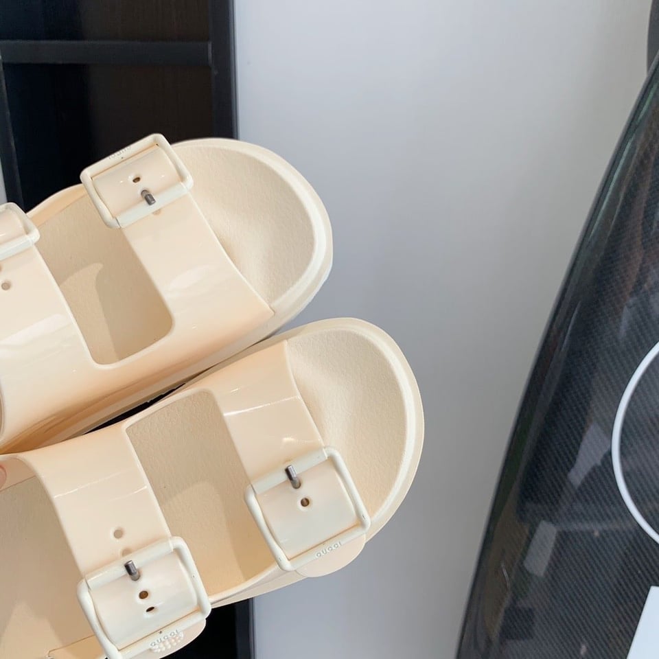 Gucci Women?S Sandal With Mini Double G White 660243 J8700 9050 view 3
