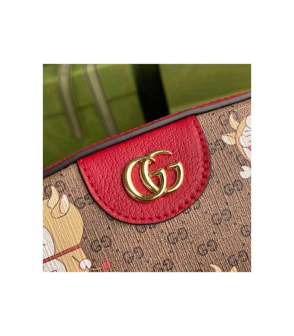 Gucci x Doraemon Small Shoulder Bag ‘Ebony’ 24cm view 8