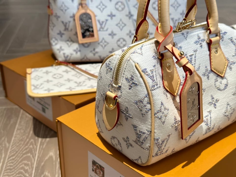 Louis Vuitton Speedy Bandoulière 20 Multicolor Beige 20Cm M24709 view 5
