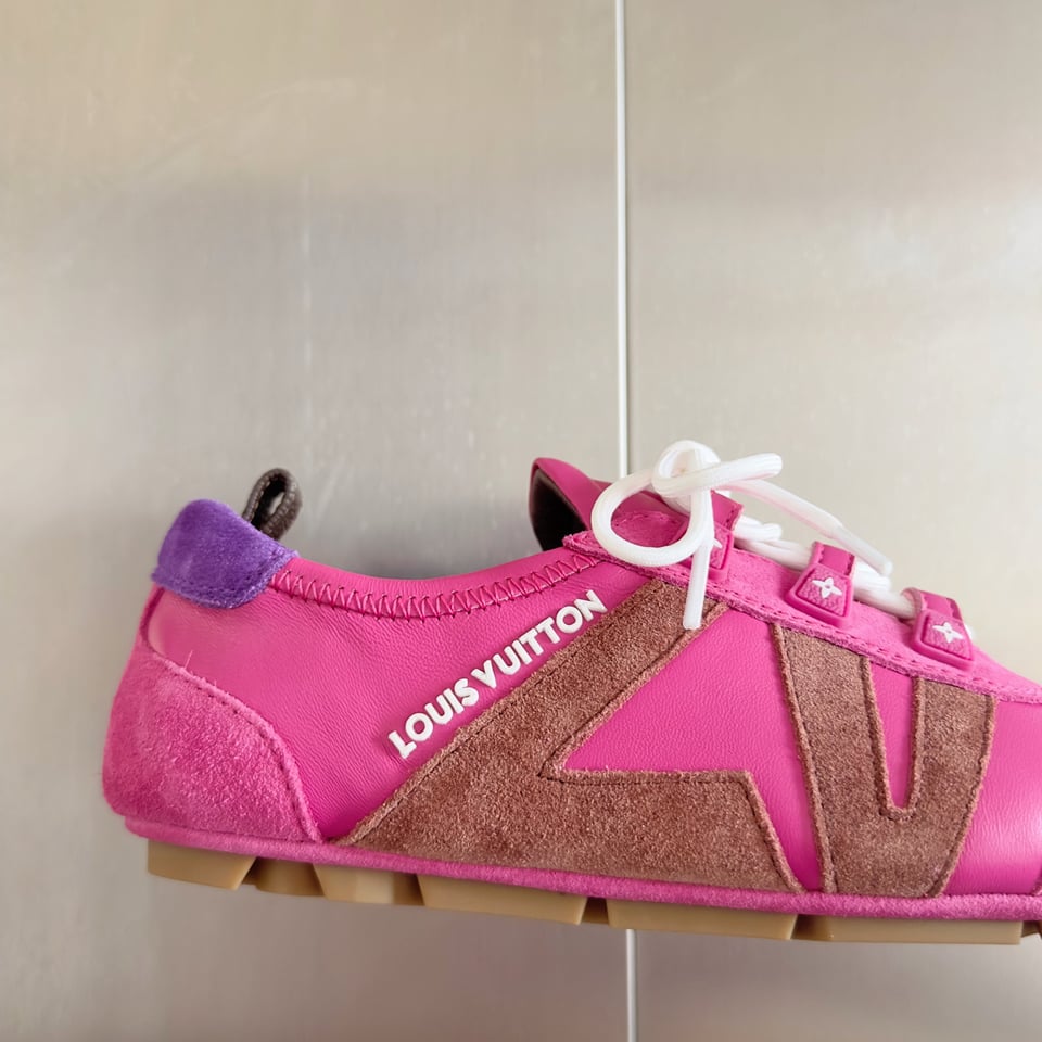 Louis Vuitton Sneakerina Pink &amp; Purple – Women’s Ballet-Inspired Slim Sneakers view 8