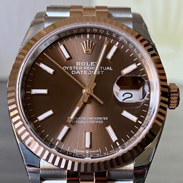 [Superclone] Rolex Datejust 36mm Chocolate Dial Jubilee 126231 view 3
