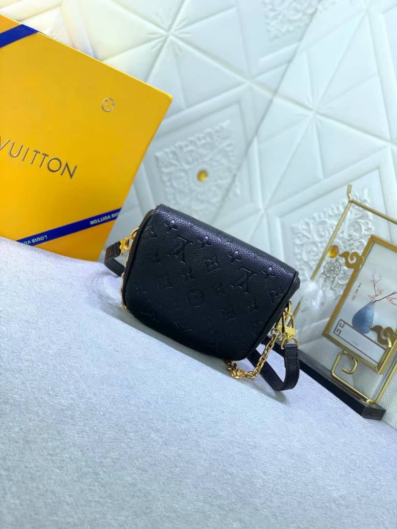 Louis Vuitton Mini Bumbag Black Monogram Empreinte 17Cm M46917 view 9