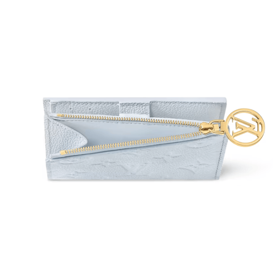 Louis Vuitton Bleu Olympe Lisa Wallet For Women 9cm M83587 view 4