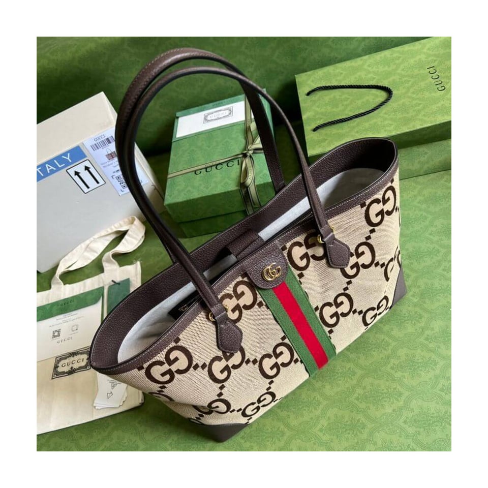 Gucci Ophidia Jumbo GG Medium Tote 631685 view 8