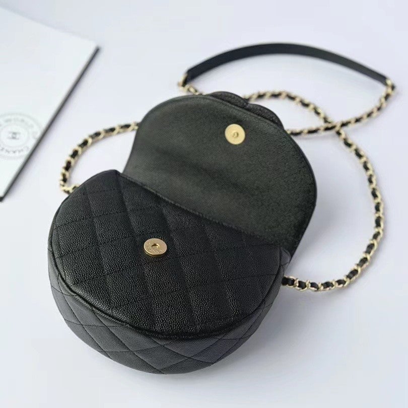 Chanel Mini Messenger 19Cm Black Caviar view 7