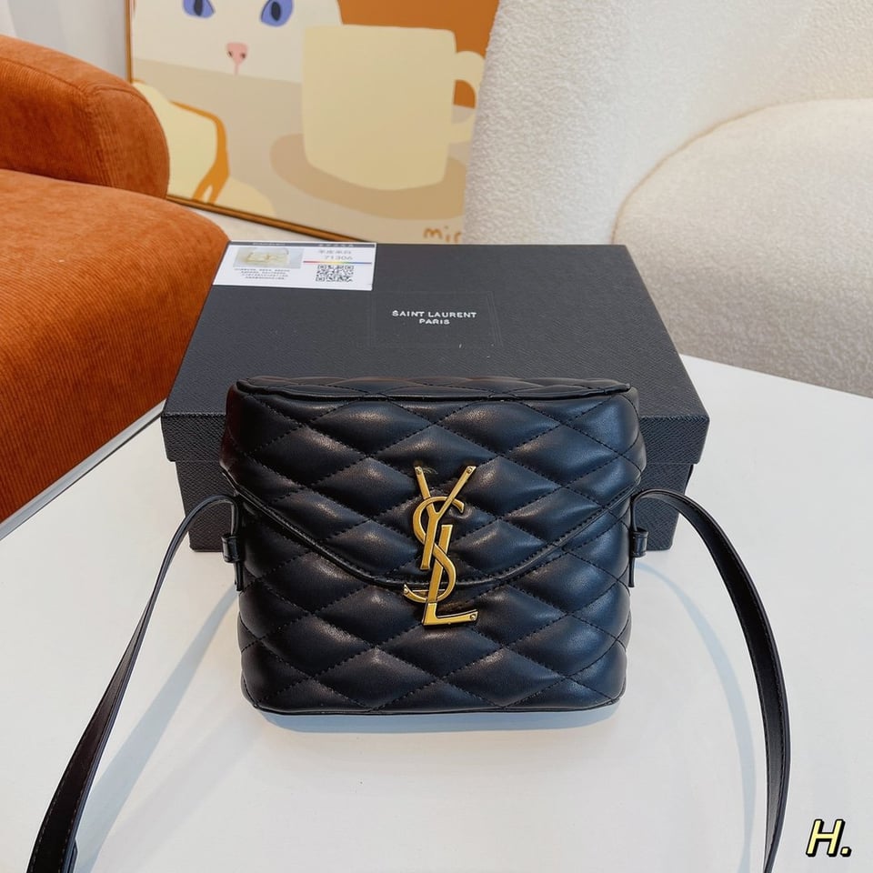 Saint Laurent Women’S June Box Bag Black 19Cm view 9