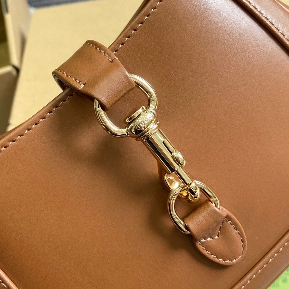 Gucci Jackie 1961 Mini Hobo Bag Brown 19cm view 6