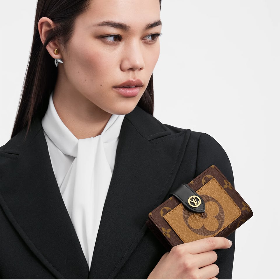 Louis Vuitton Monogram Reverse Juliette Wallet view 3