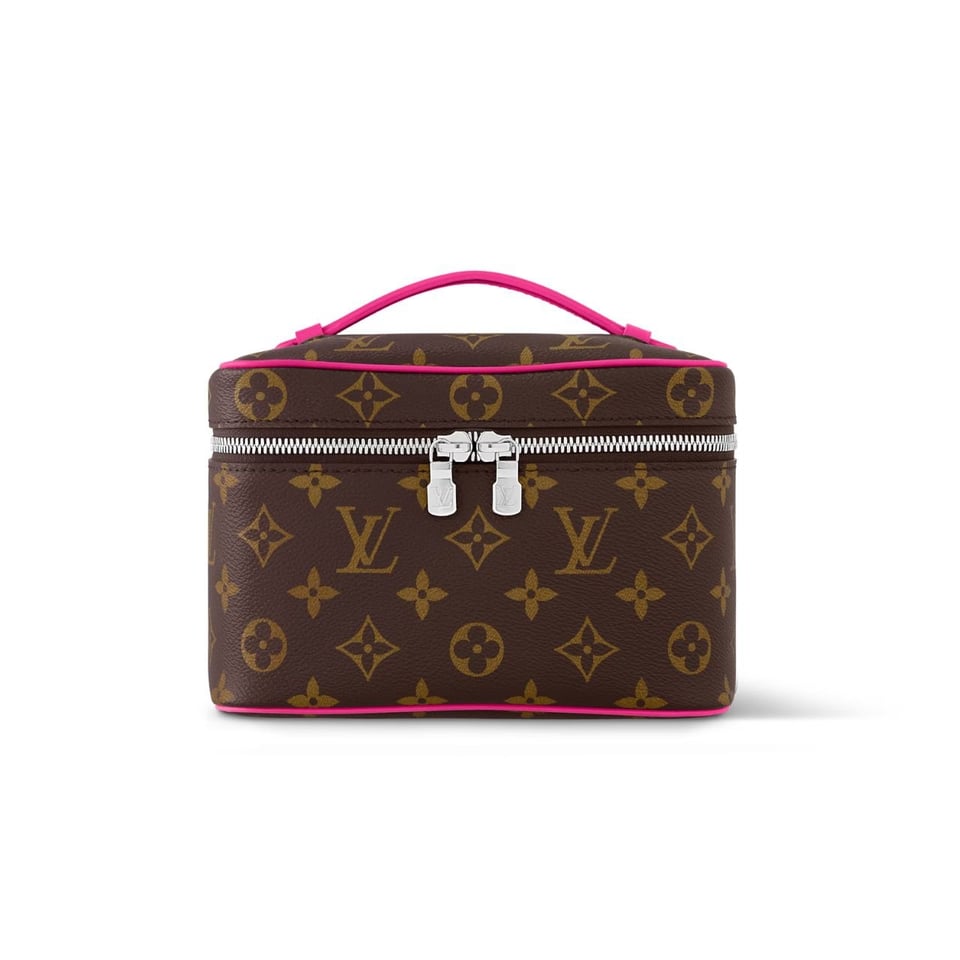 Louis Vuitton Nice Mini Monogram Canvas Pink 20Cm M46767 view 2
