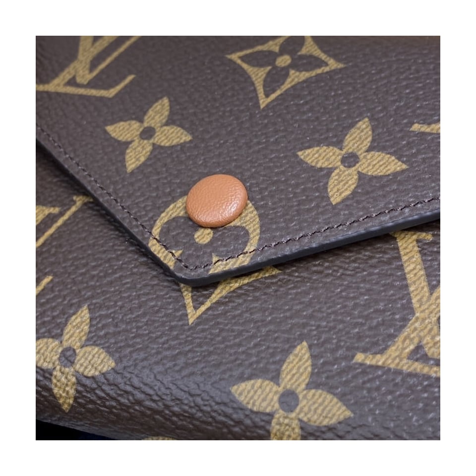 Louis Vuitton Monogram Canvas Victorine Wallet Brown view 6