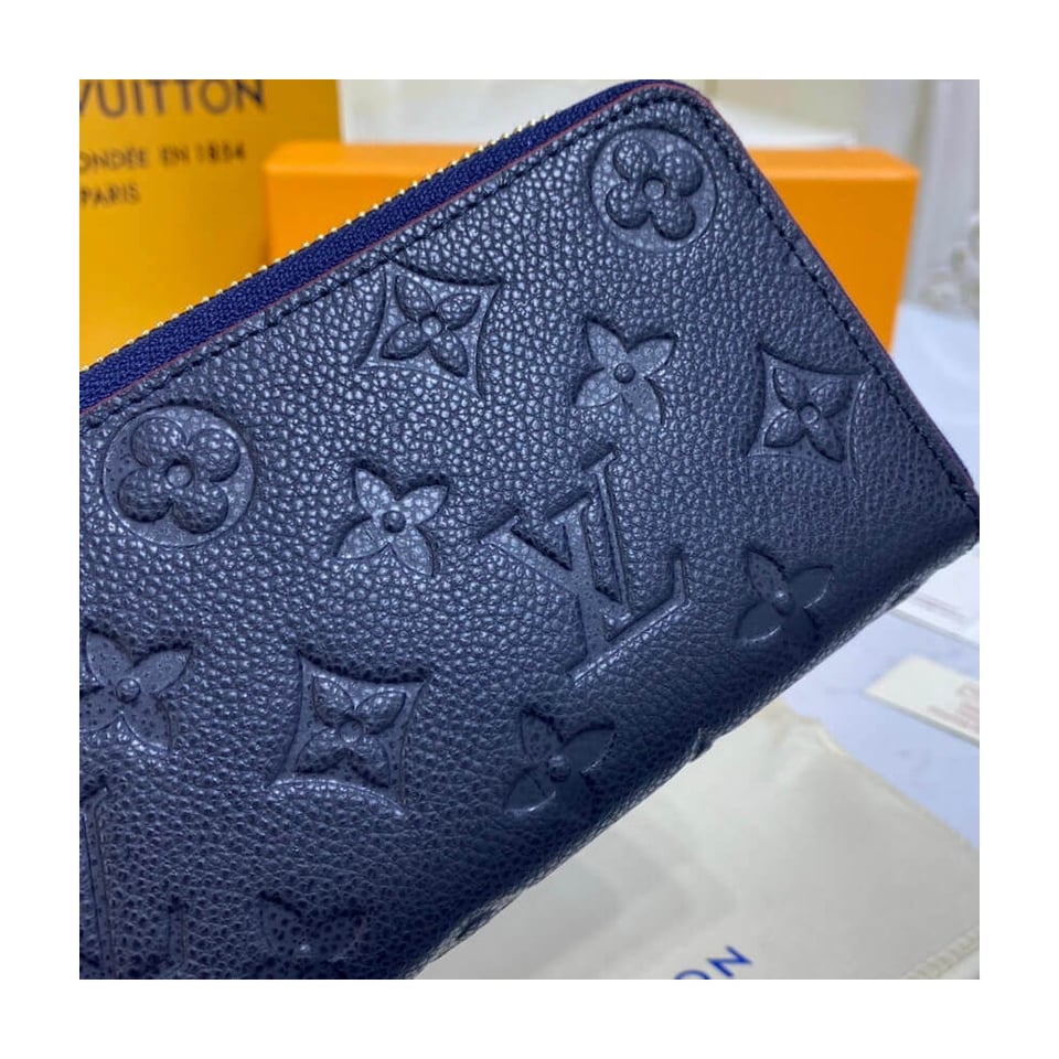 Louis Vuitton Monogram Empreinte Leather Clemence Wallet M69415 view 6